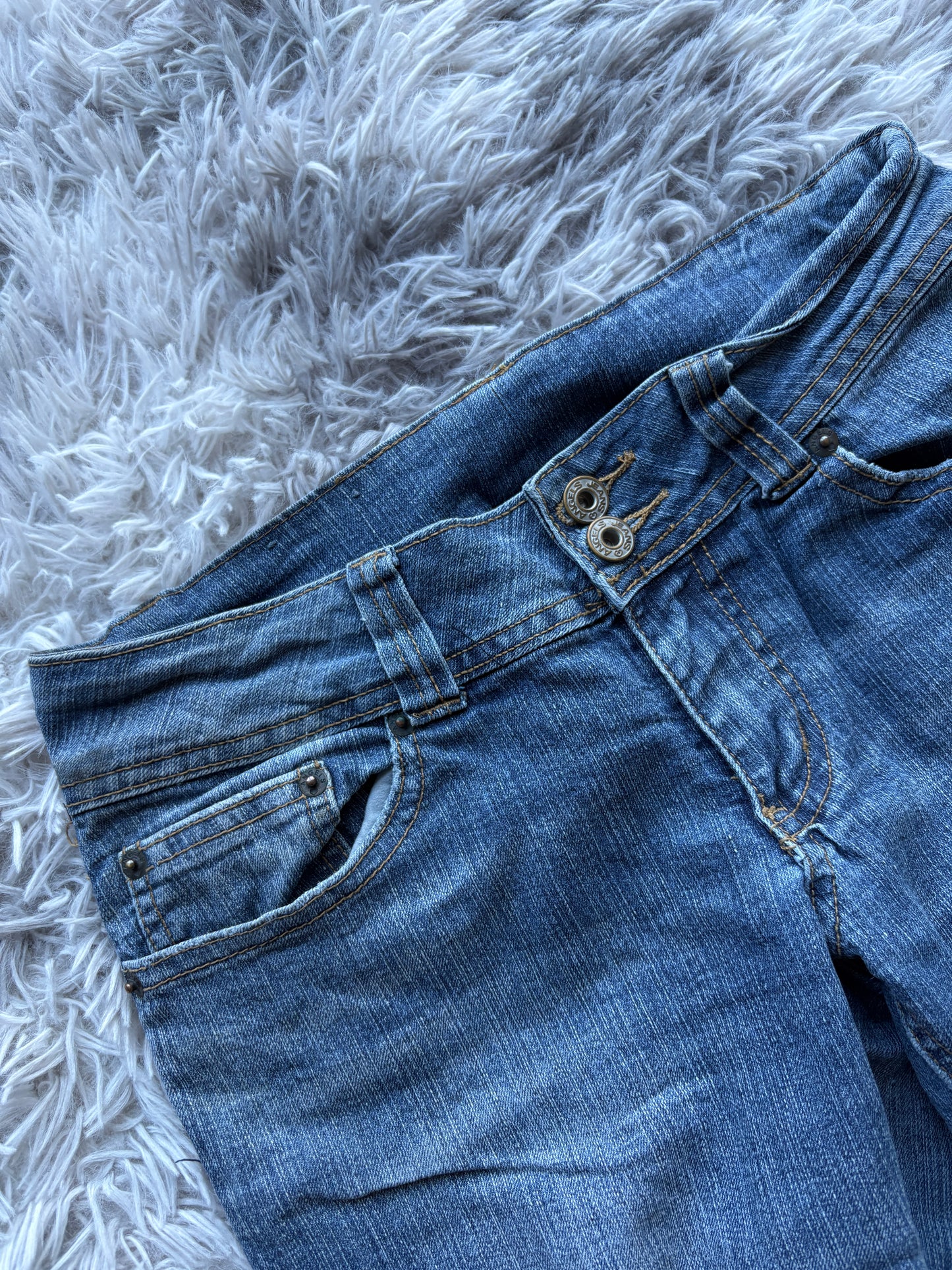 Y2K Style Bootcut Jeans (M Damen)