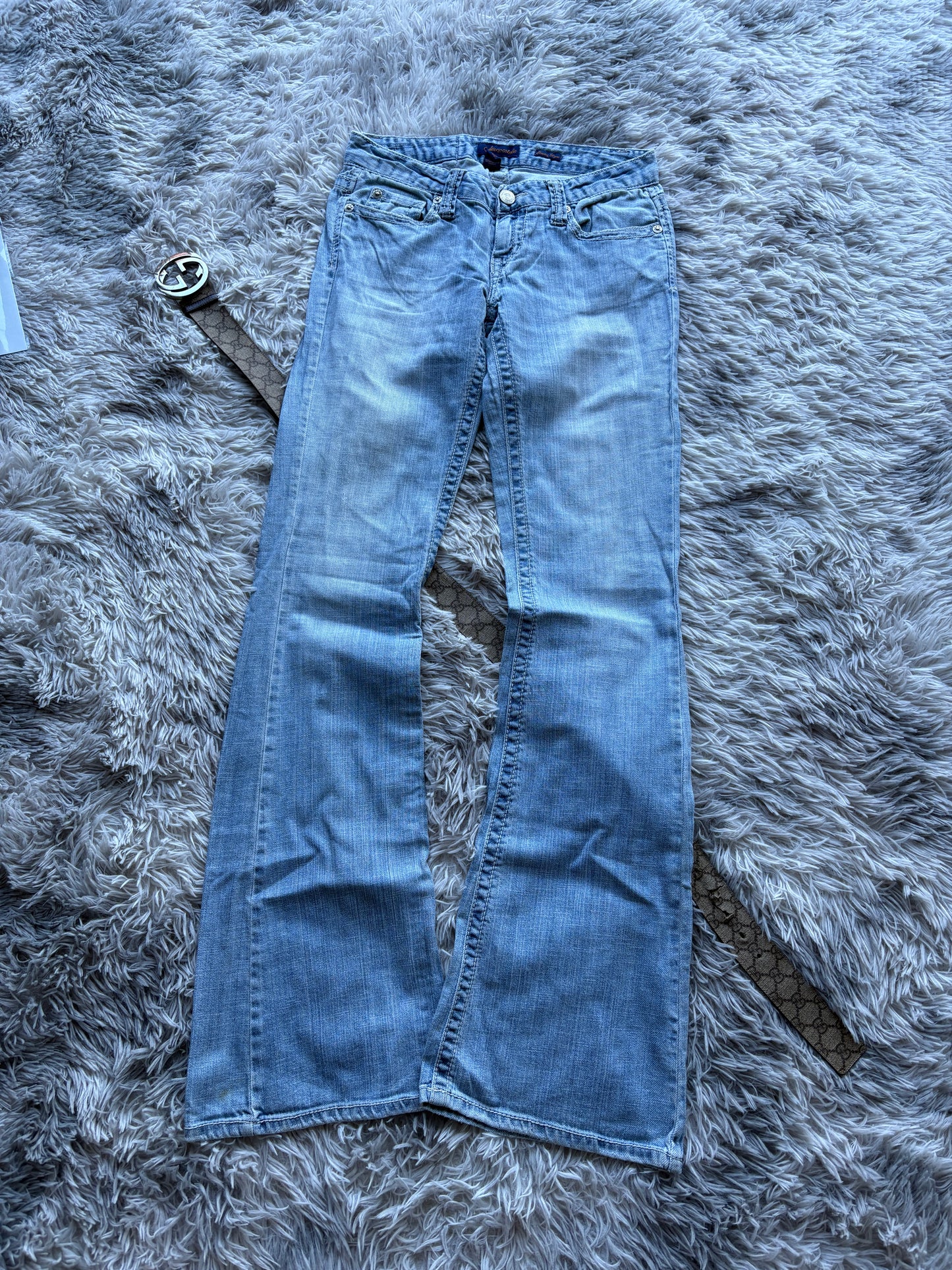 Y2K Style Bootcut Jeans (S-M Damen)