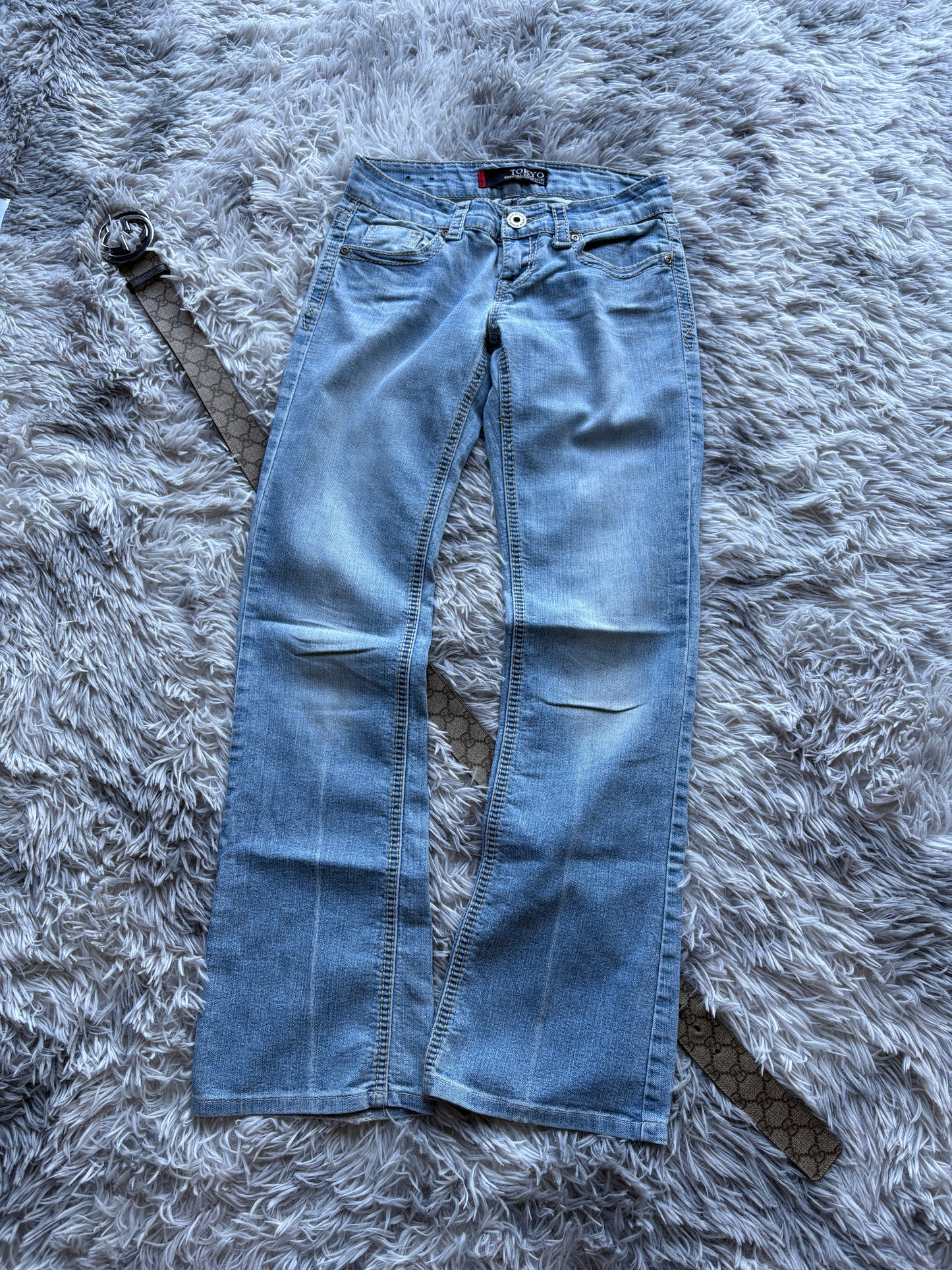 Y2K Style Bootcut Jeans (XS-S Damen)