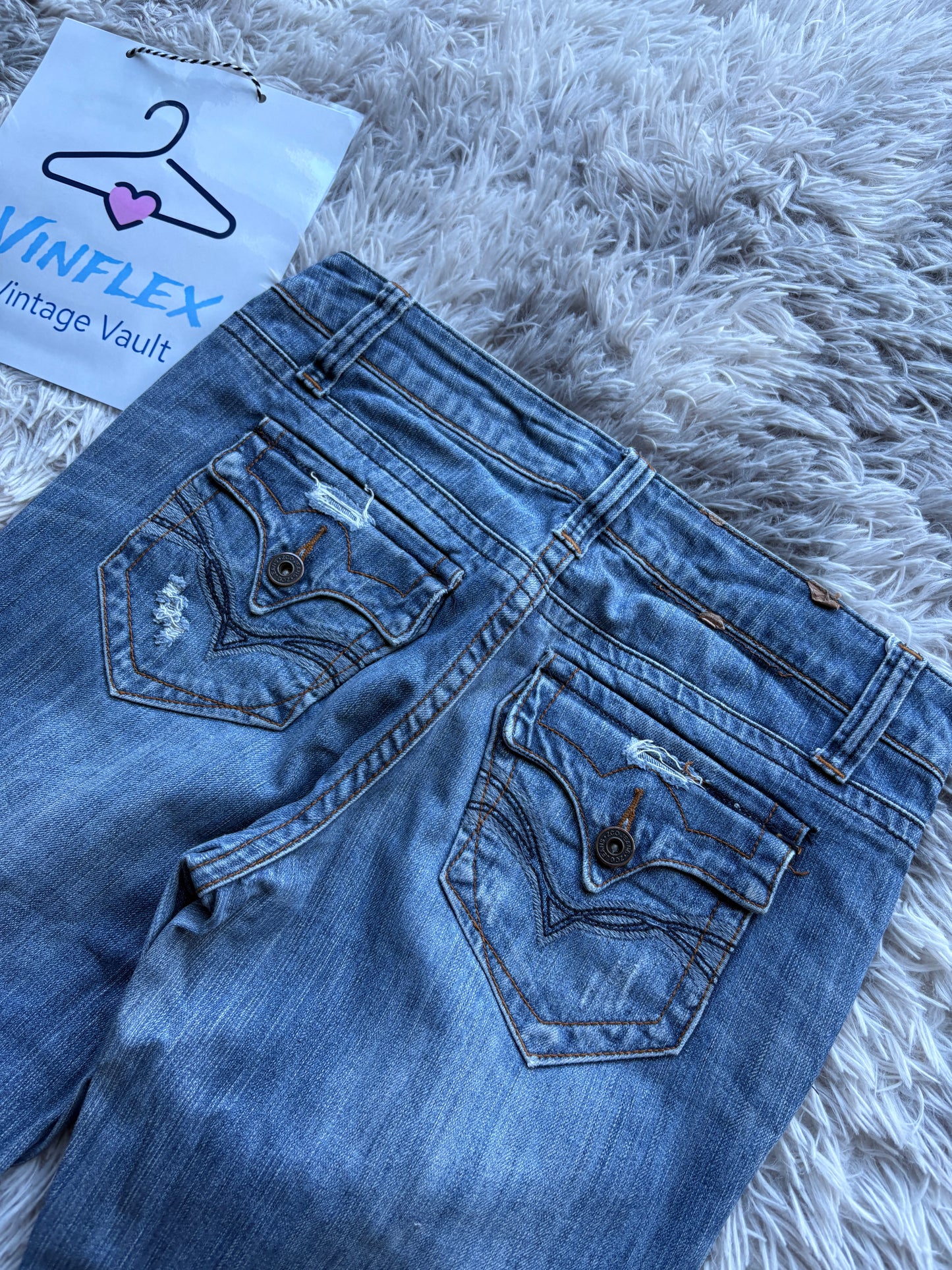 Y2K Style Bootcut Jeans (S Damen)