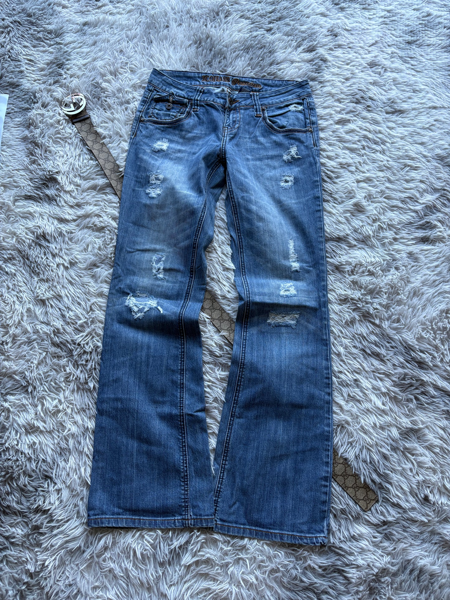 Y2K Style Bootcut Jeans (S Damen)