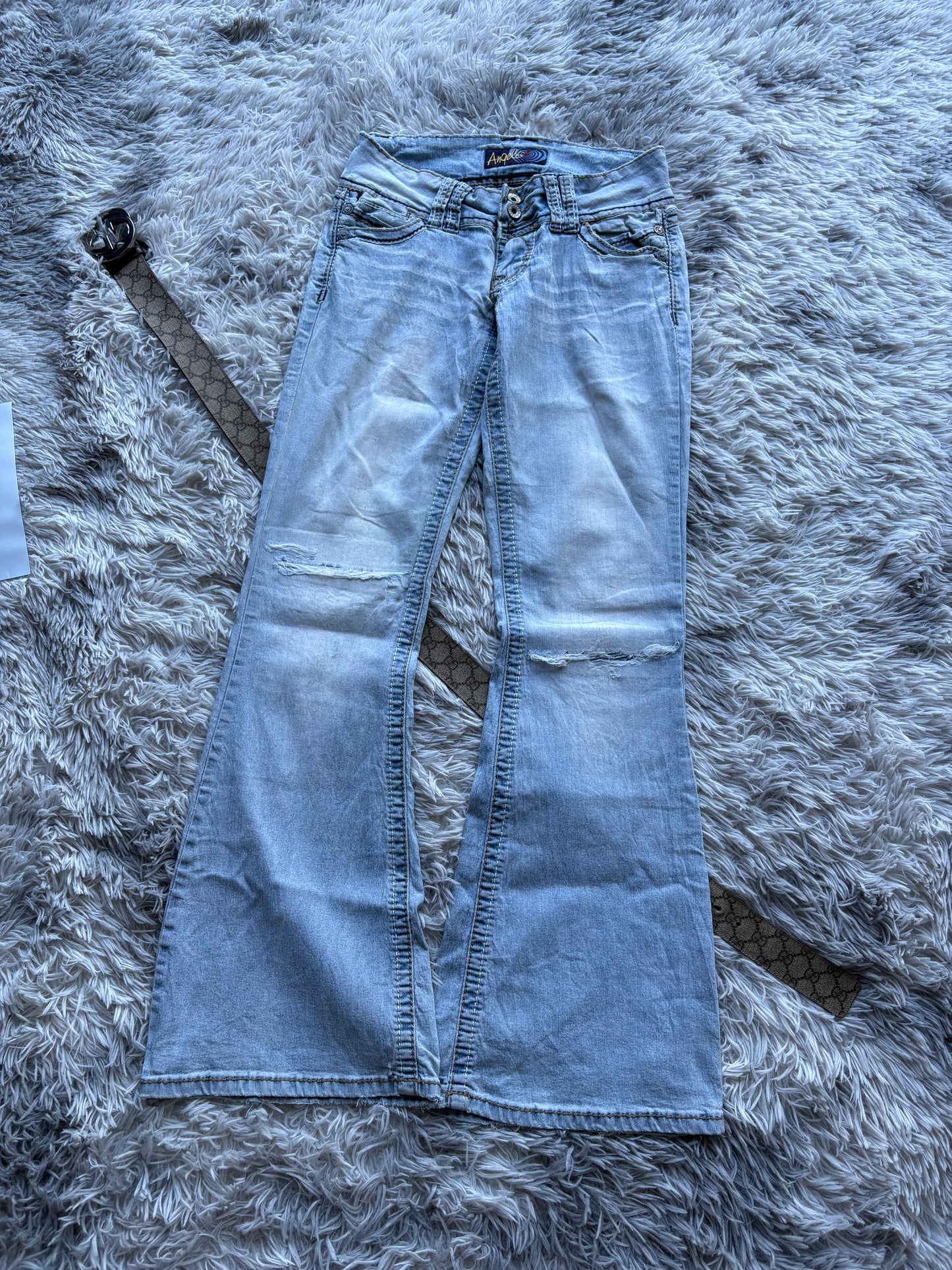 Y2K Style Bootcut Jeans (XS-S Damen)