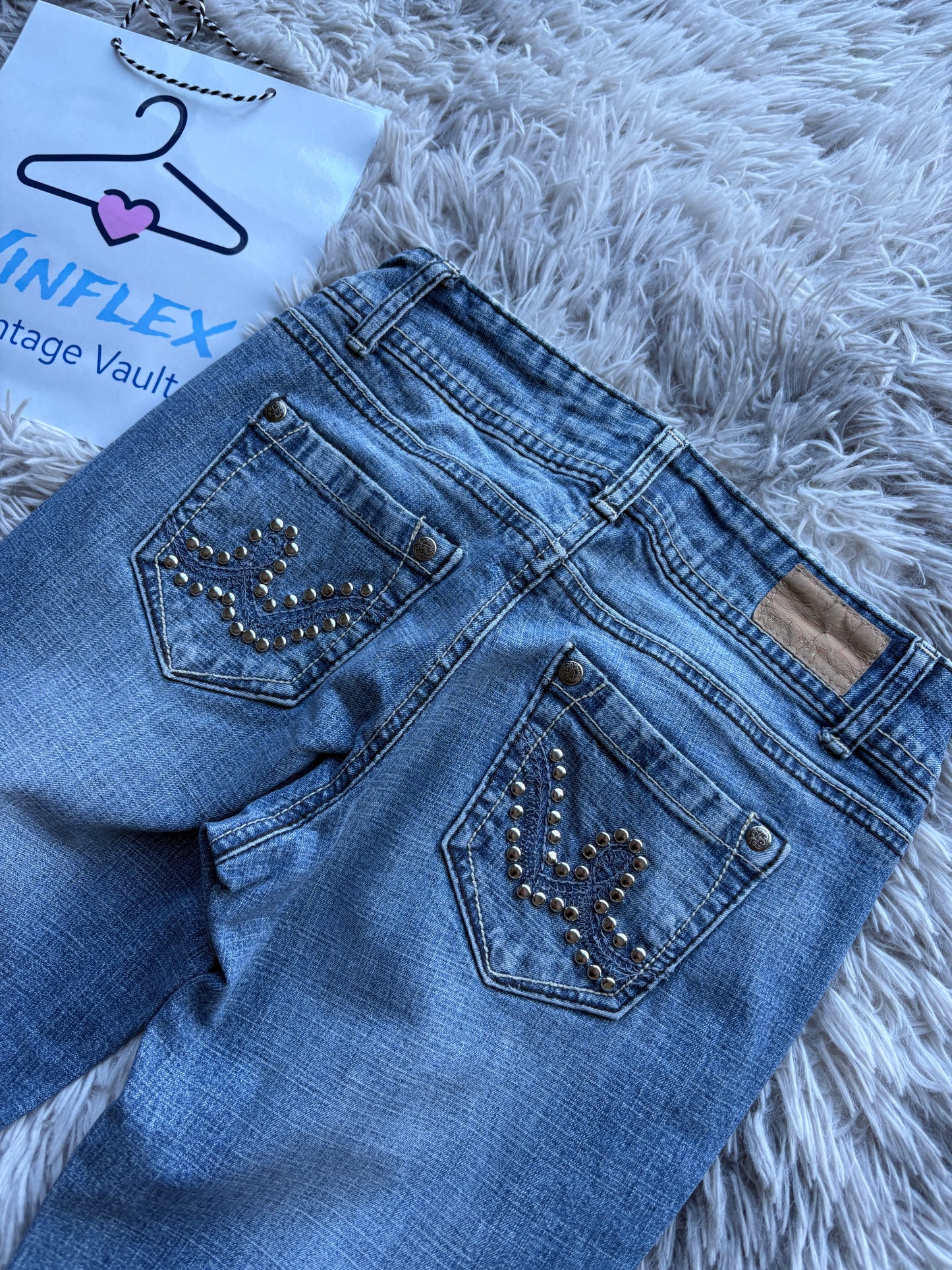 Y2K Bootcut Jeans (XS)