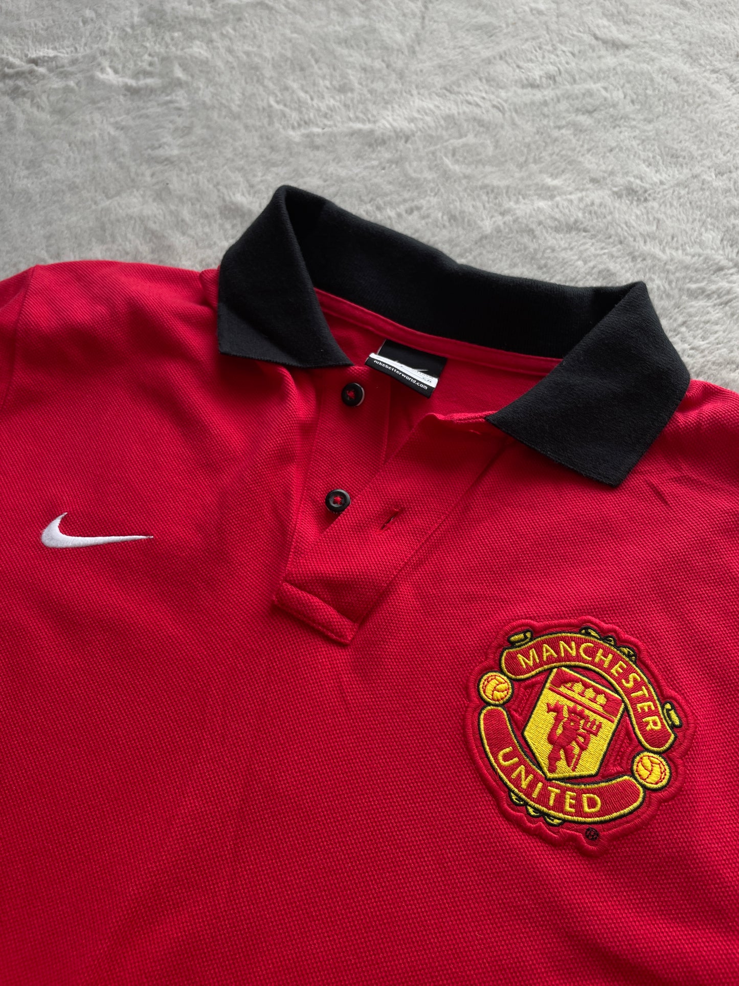 Nike Manchester United Fußball Polo T-Shirt (S)