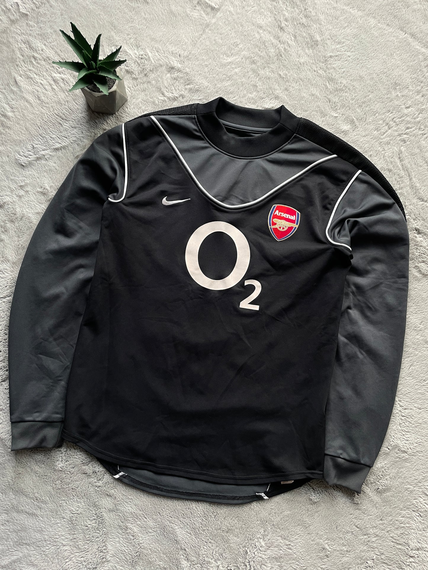 Nike Arsenal 2003 "Cowdell 1" Fußball Trikot (S)