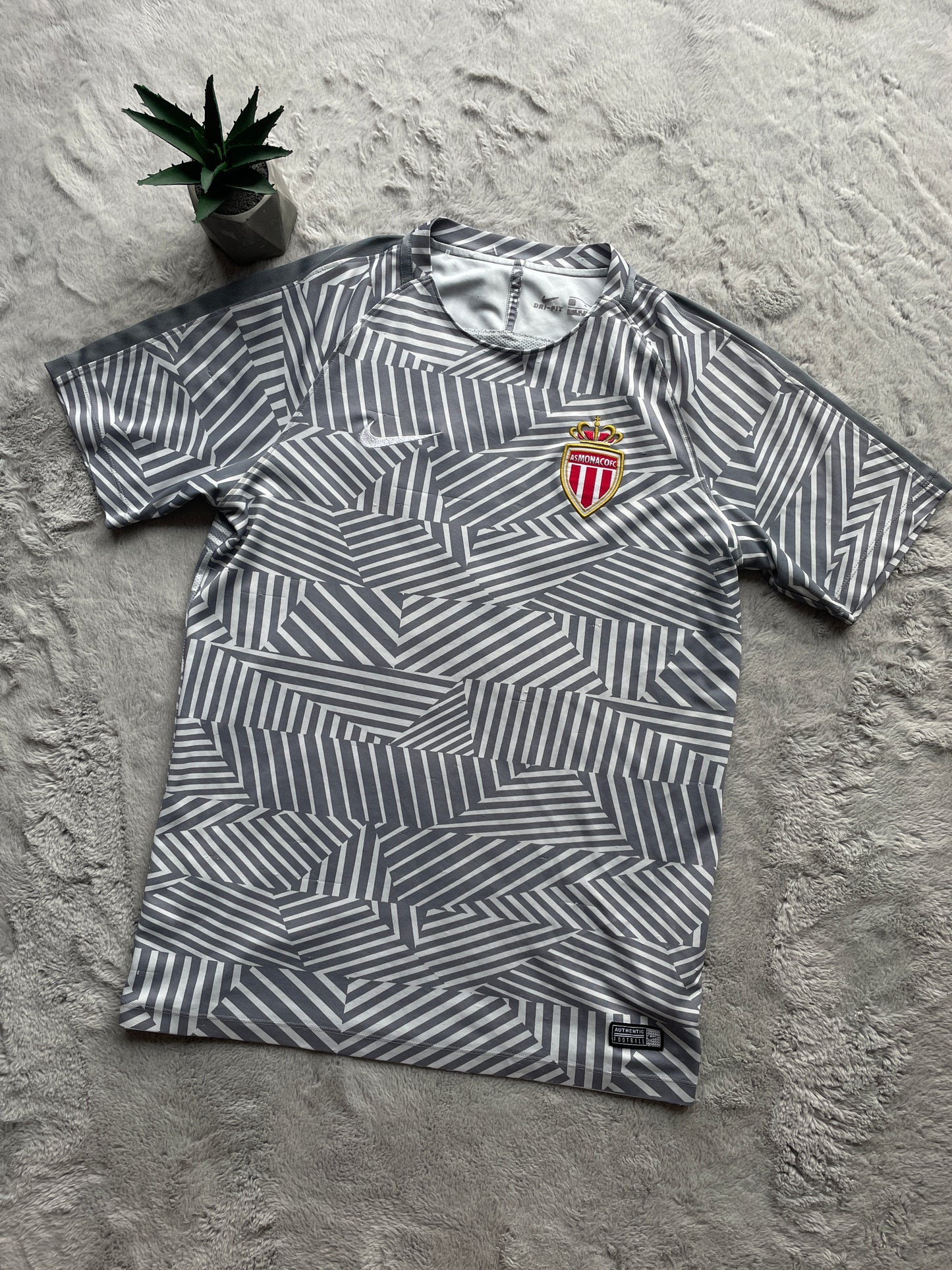 Nike AS Monaco Fußball Trikot (M)