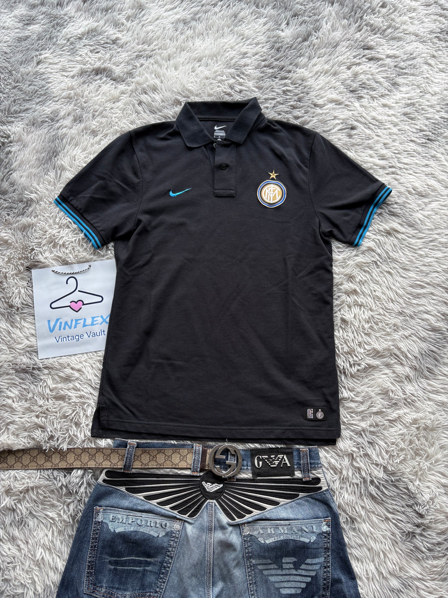 Nike Inter Mailand Polo T-Shirt (M)