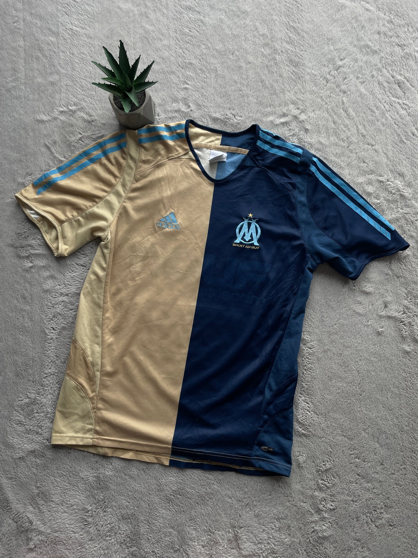 Adidas Marseille 2005 Fußball Trikot (S)