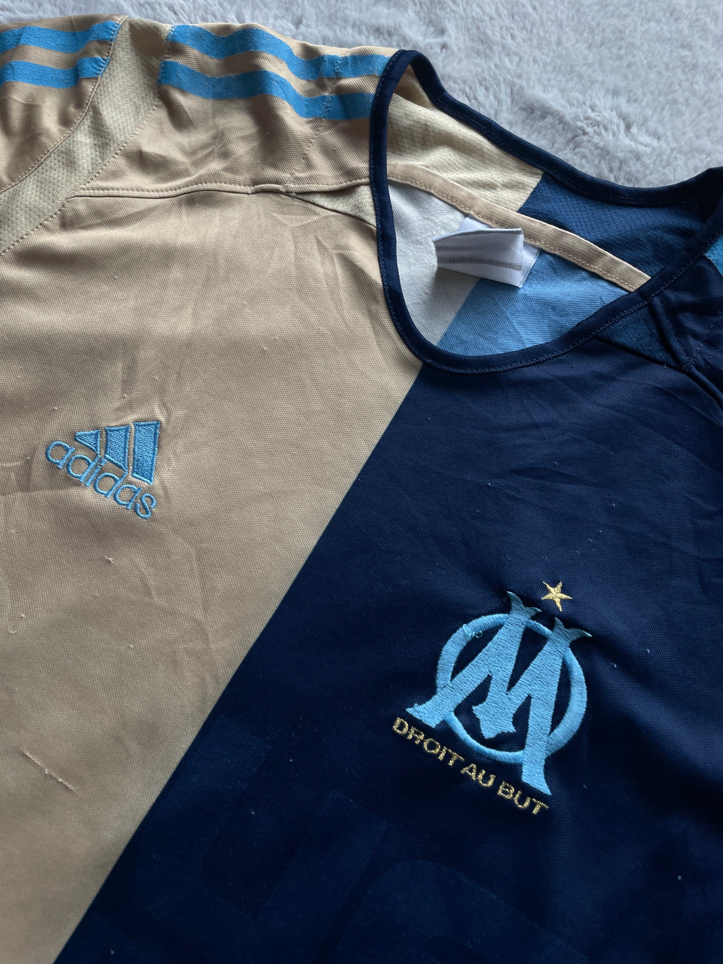 Adidas Marseille 2005 Fußball Trikot (S)