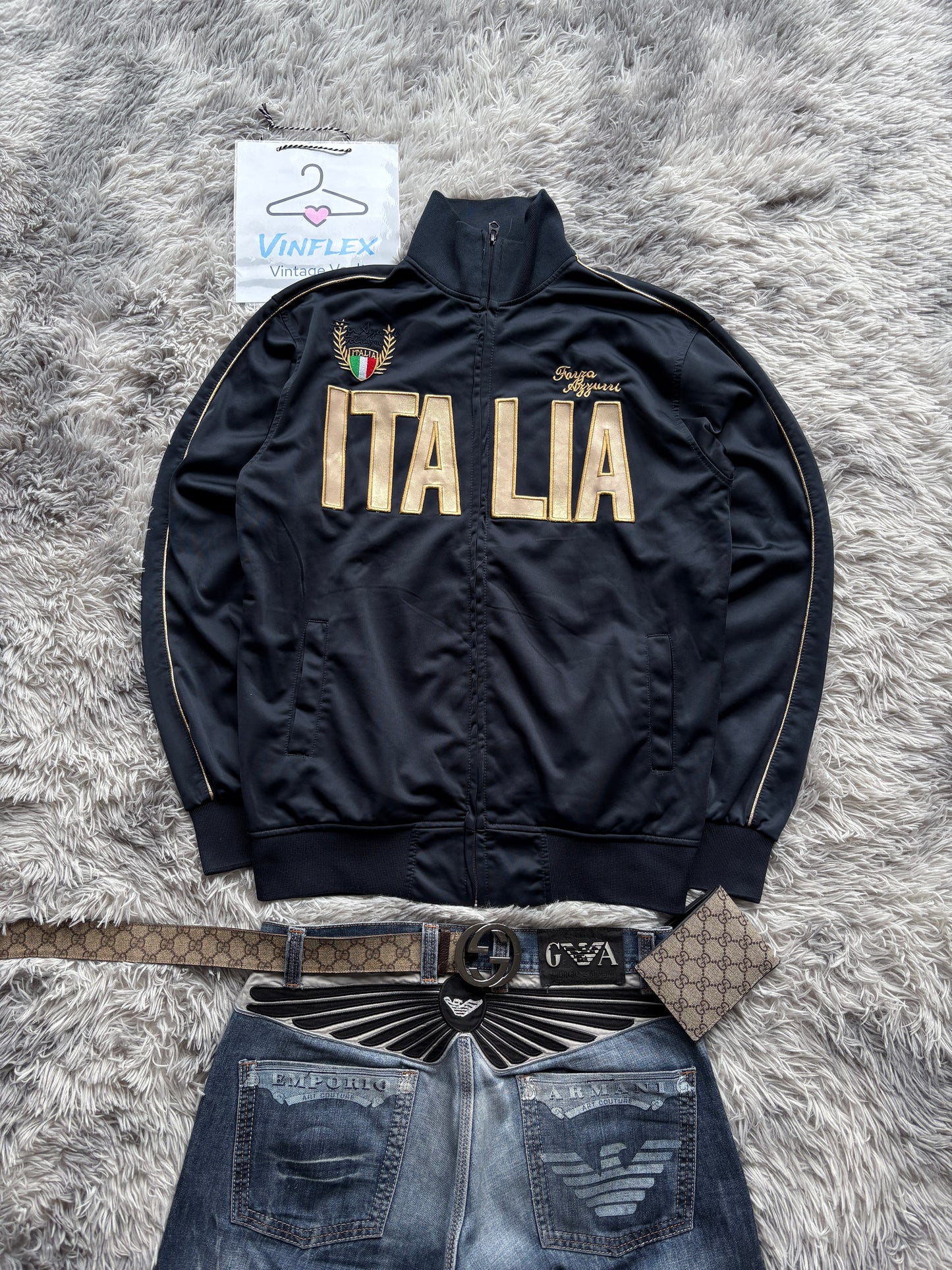Italia Trainingsjacke (L)