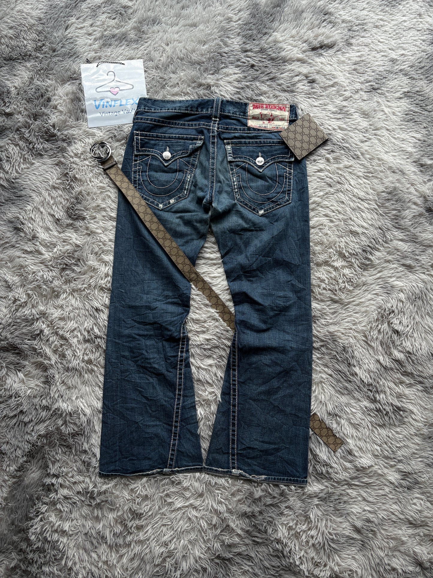 True Religion Flared Jeans (34 / L)
