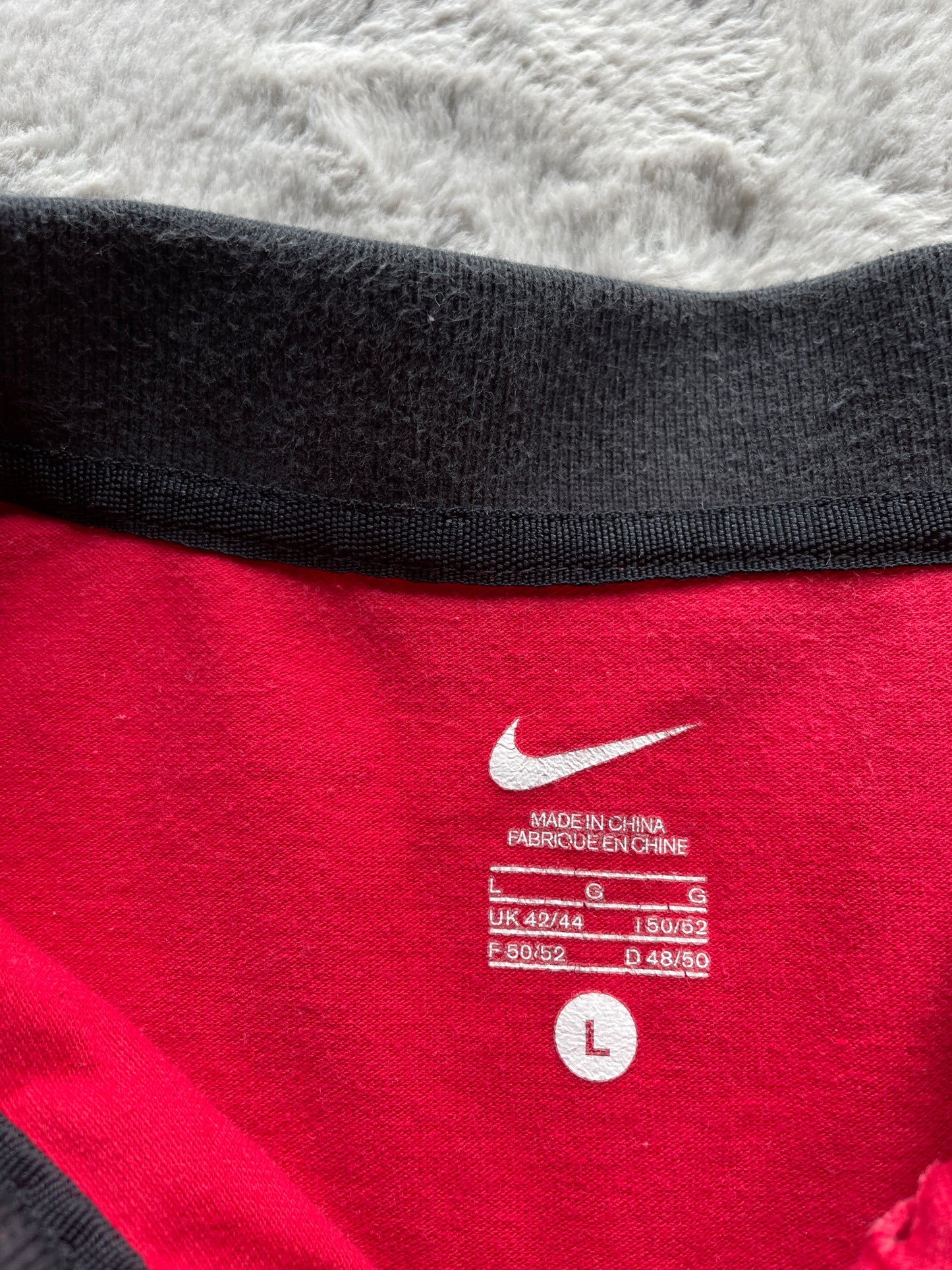 Nike Manchester United Fußball Polo T-Shirt (L)