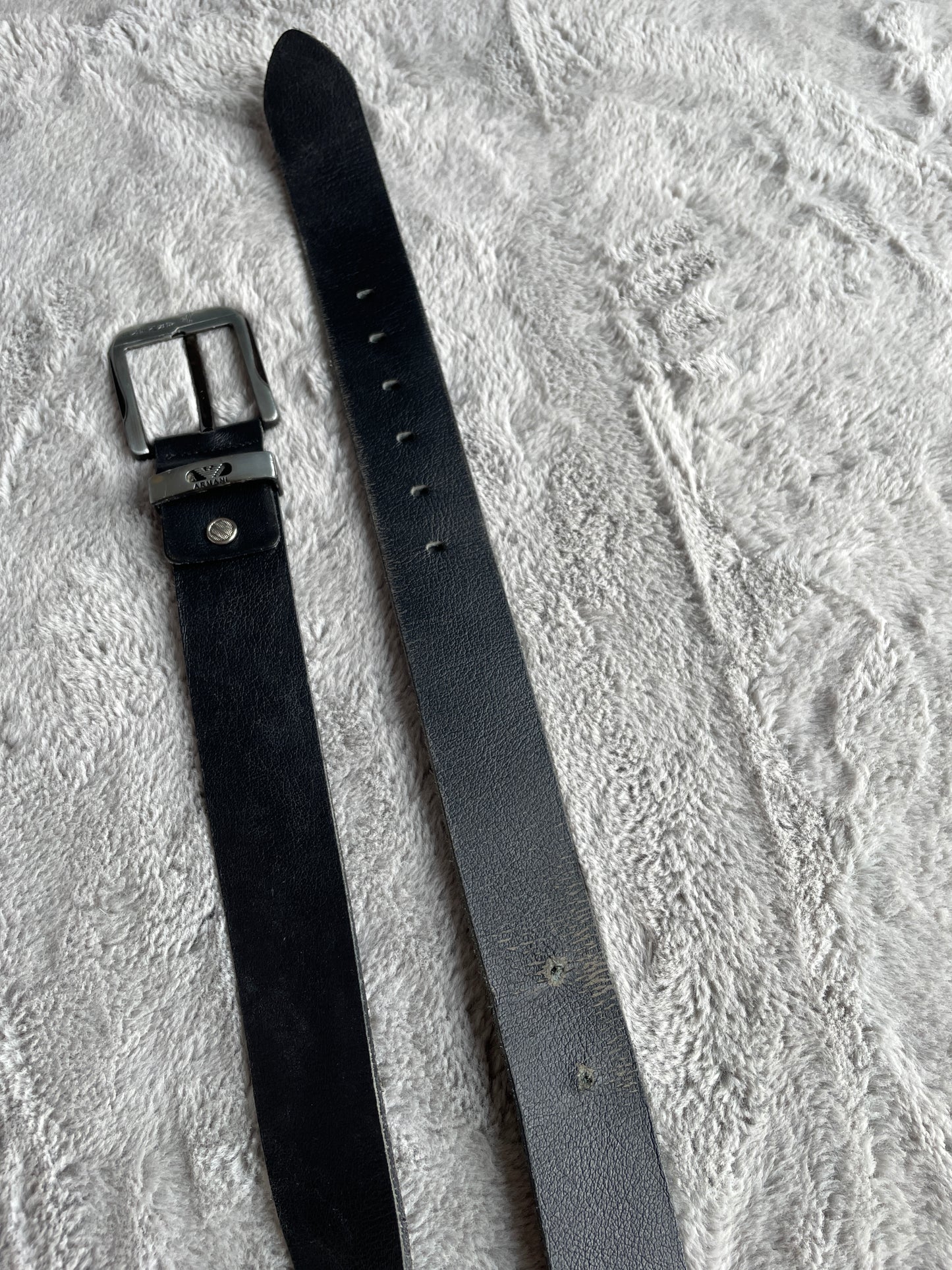 Armani 100% Leder Gürtel (128cm)