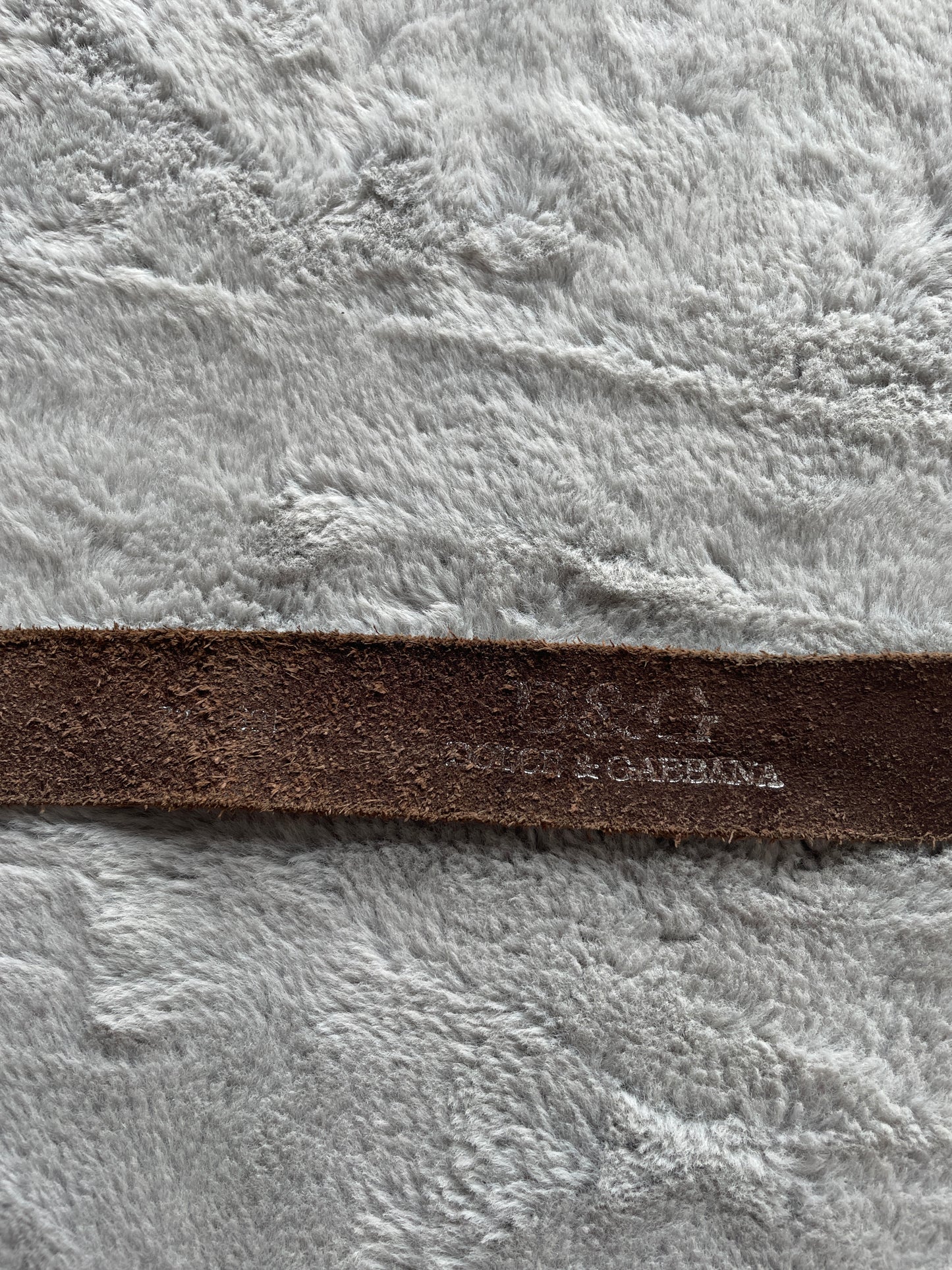 Dolce & Gabbana Vintage Leder Gürtel