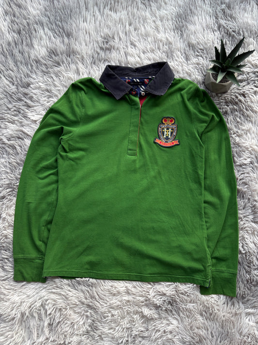 Tommy Hilfiger Royal langarm Polo (M)