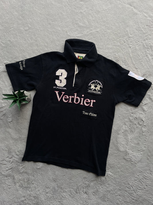 La Martina "Verbier Suisse 3" Polo T-Shirt