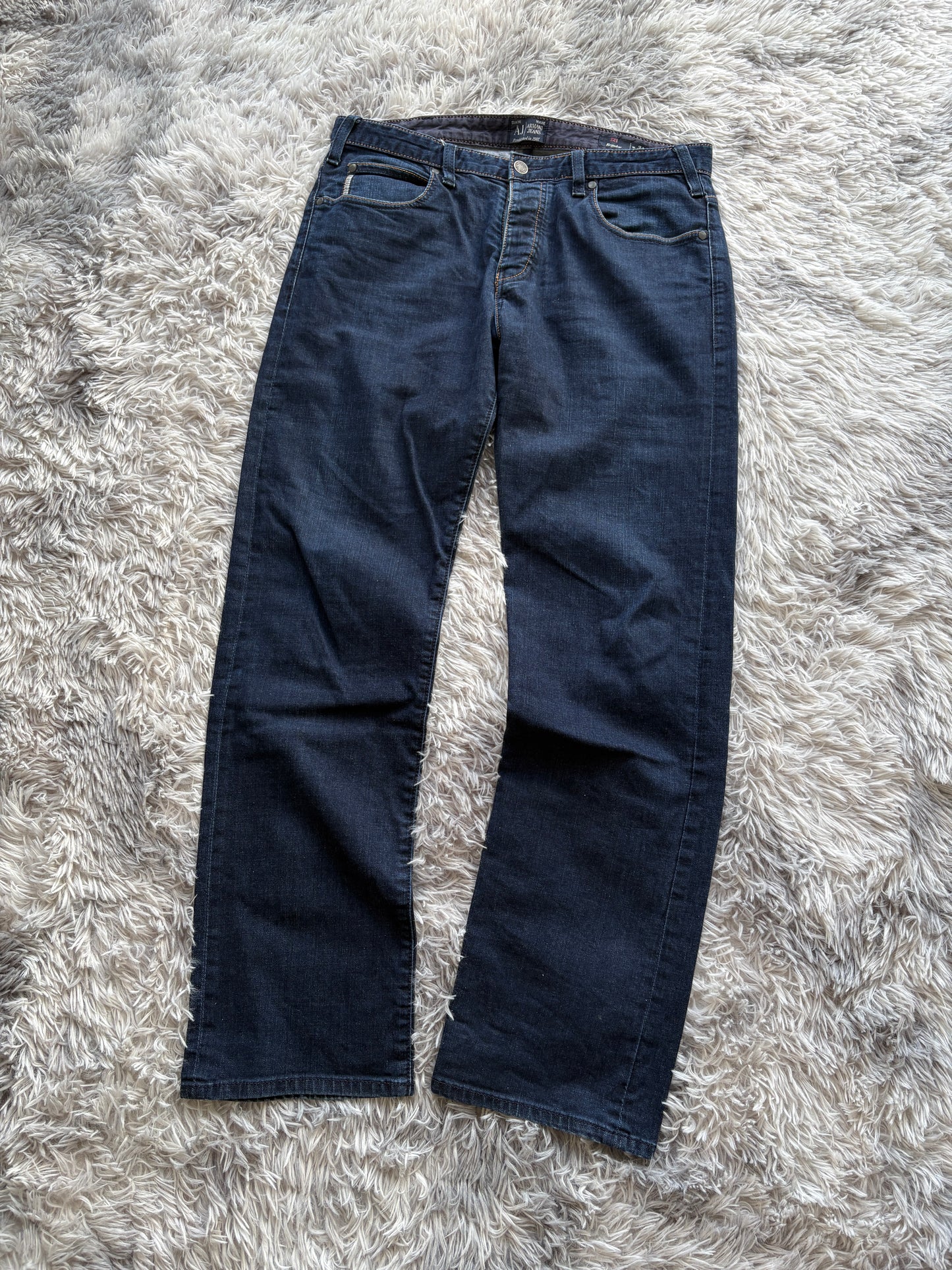 AJ Armani Printed Jeans (W34 L32)