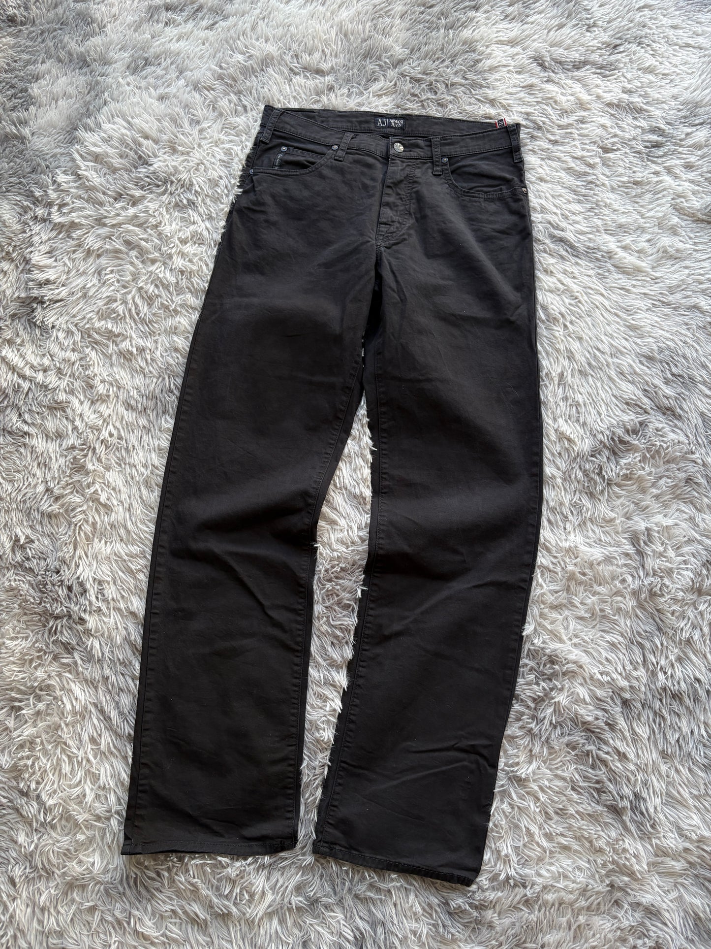 AJ Armani Printed Jeans (Size 32 -> M)