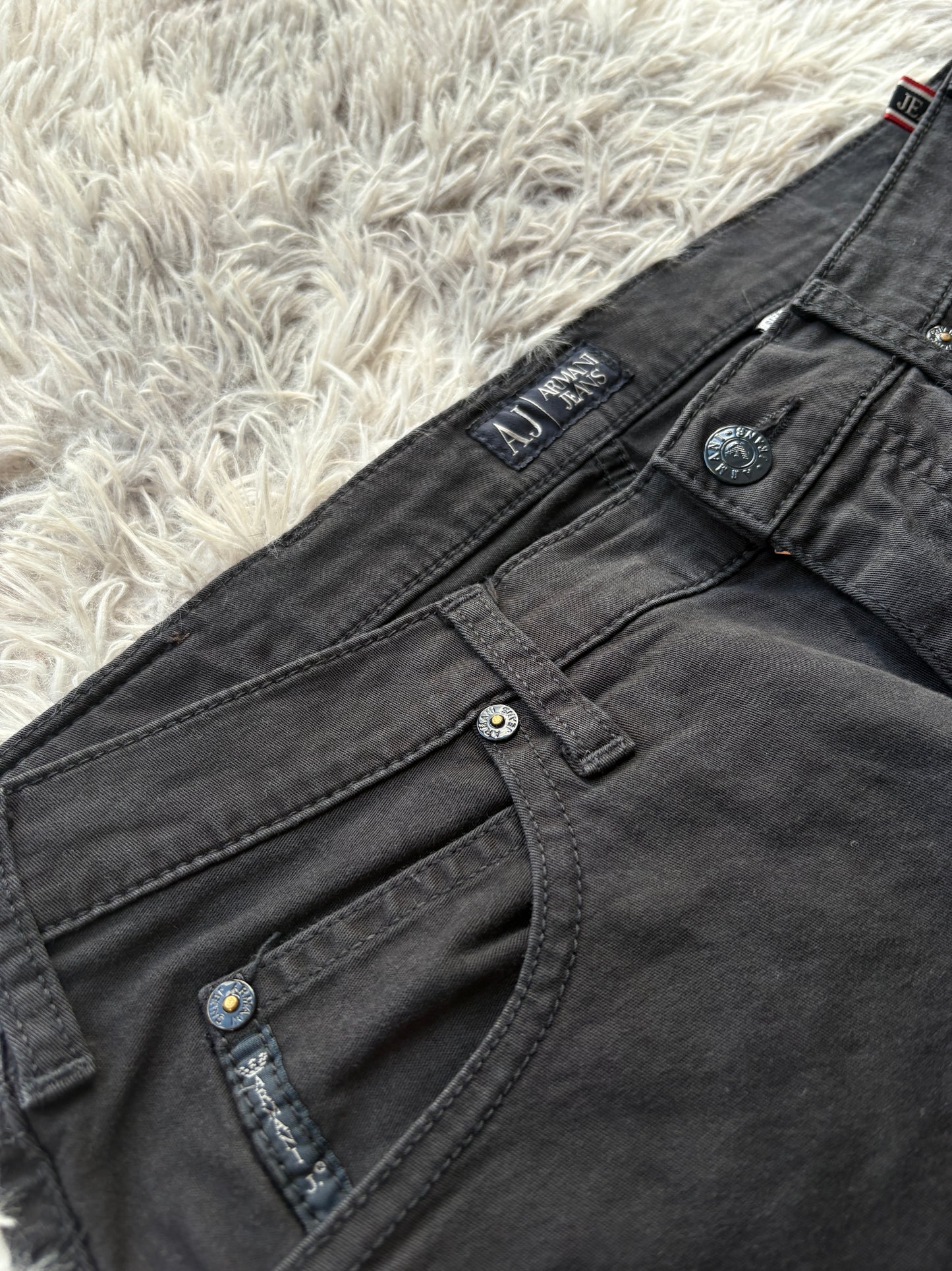 AJ Armani Printed Jeans (Size 32 -> M)