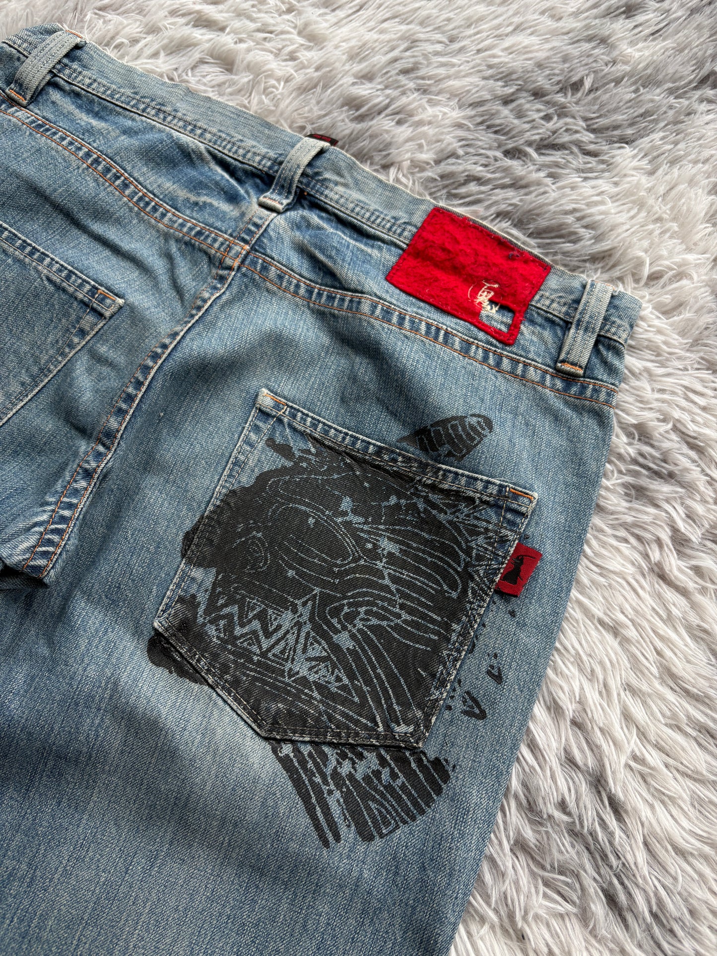 Japan Style Baggy Jeans (Size 34 -> L)