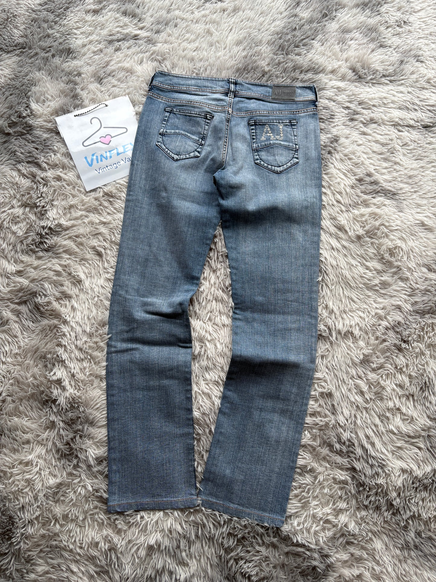 AJ Perlen Jeans (Size 30 -> M Damen)