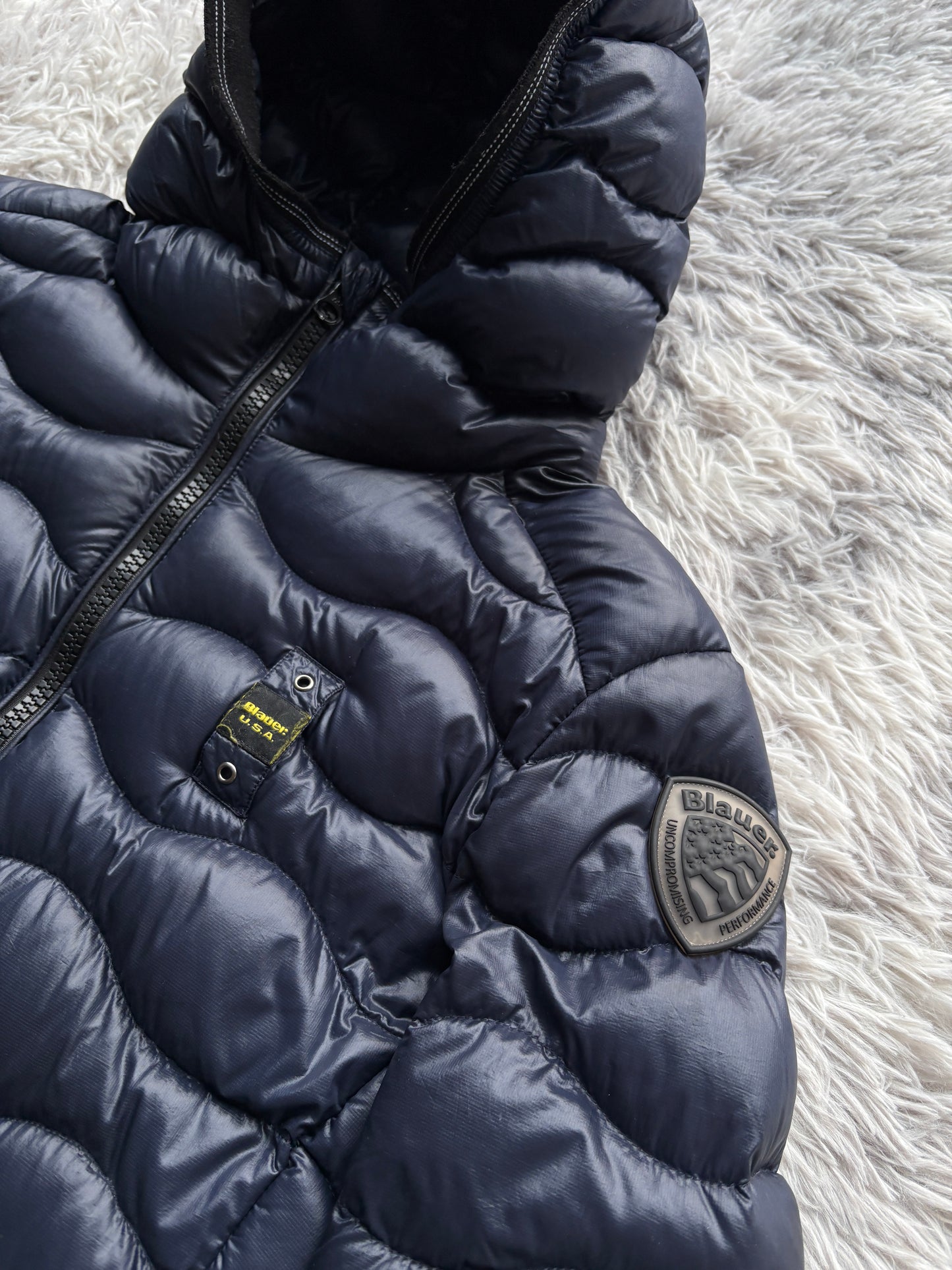 Blauer Jacke (L Damen)