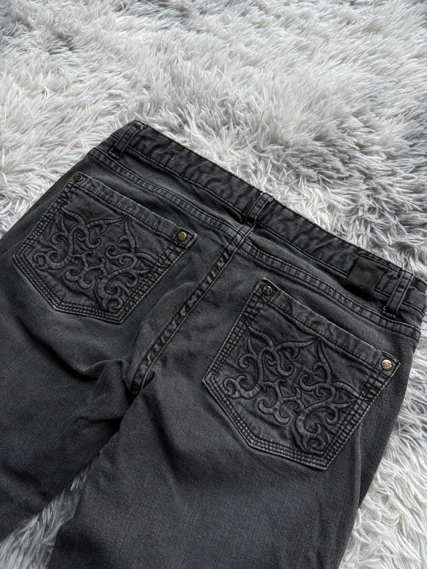 Y2K Bootcut Jeans (S-M Damen)