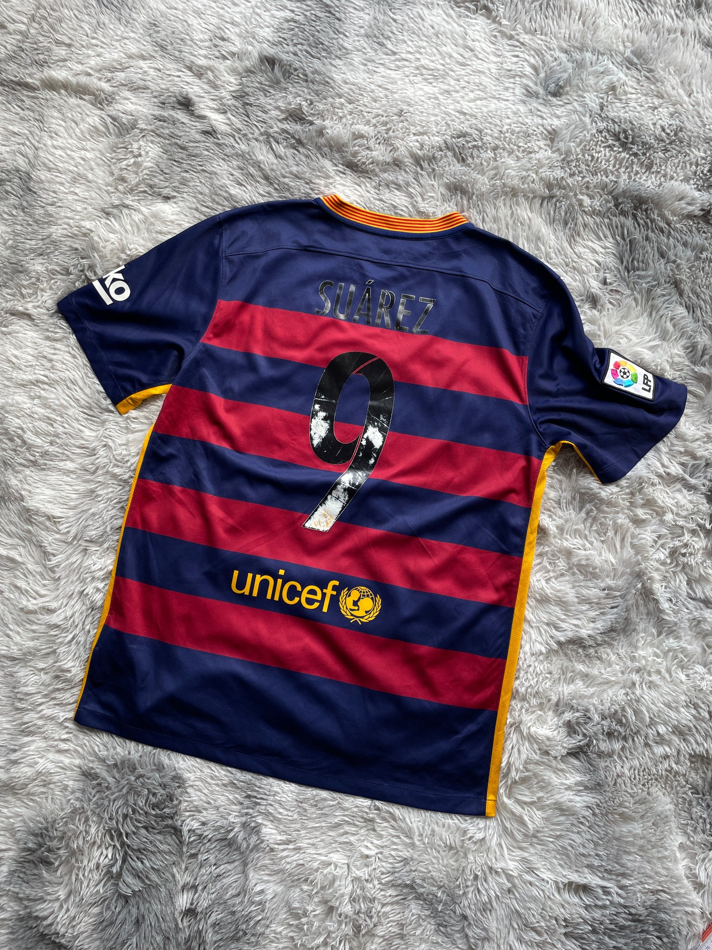 Nike FC Barcelona 2015 "Suarez" Fußball Trikot