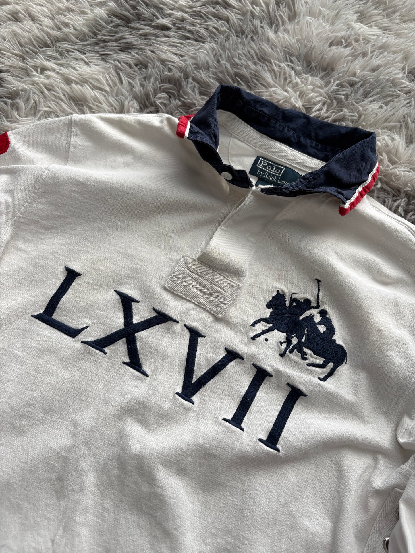 Ralph Lauren Chief Keef langarm Polo (XL)