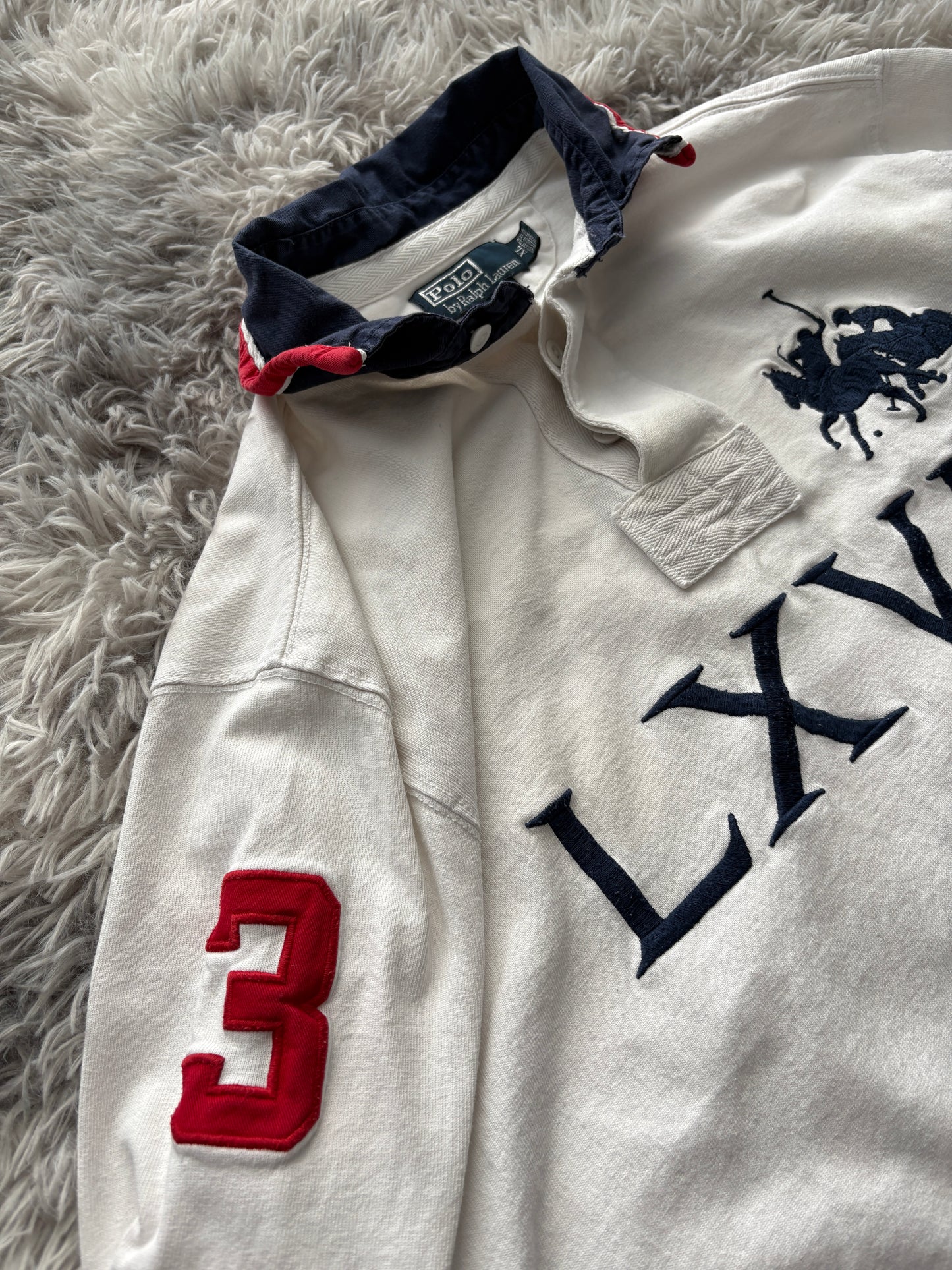 Ralph Lauren Chief Keef langarm Polo (XL)