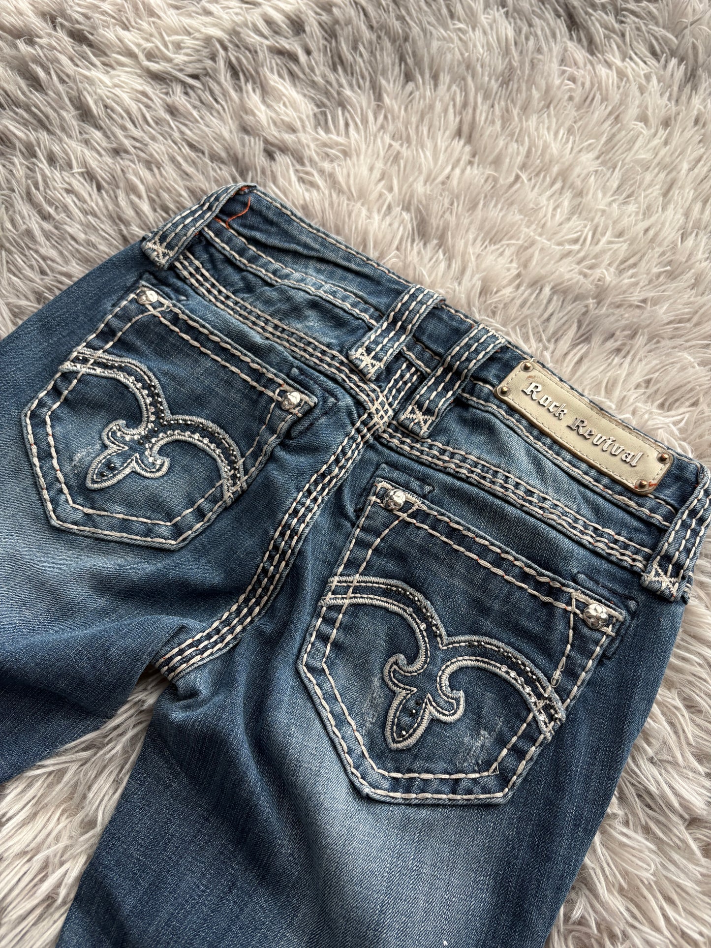 Rock Revival Bootcut Jeans (Size 26)