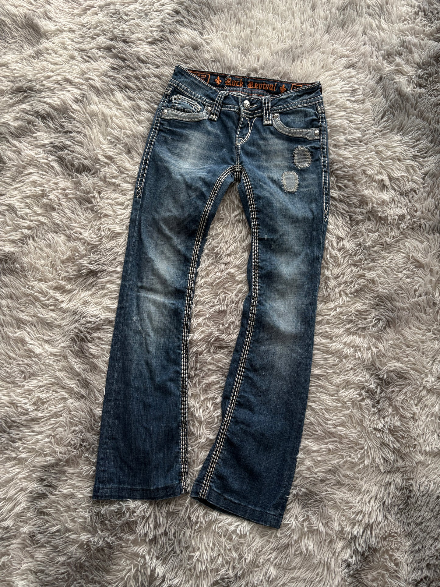 Rock Revival Bootcut Jeans (Size 26)