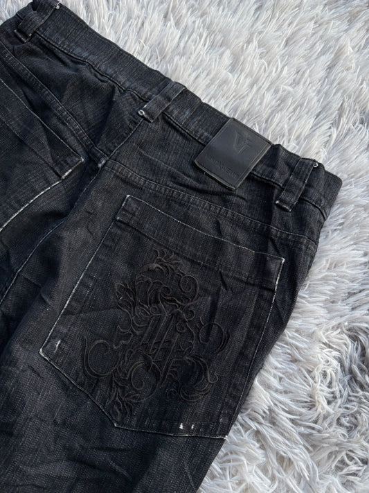 Japan Style Printed Jeans (W29 L31)